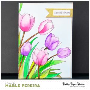 Mable Watercolor Greeting Card Feb 2018